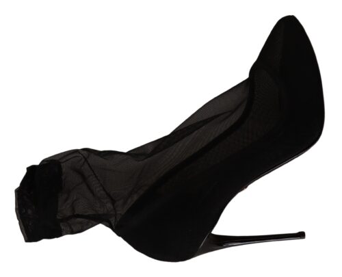 1987031.jpg Dolce & Gabbana Mustad tüllsaapad