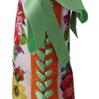 Dolce & Gabbana valged avatud ninaga kontsasaapad