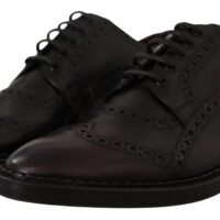1990184.jpg Dolce & Gabbana Purple Oxford wingtip kingad