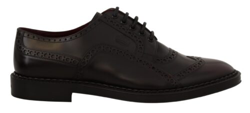 1990187.jpg Dolce & Gabbana Purple Oxford wingtip kingad