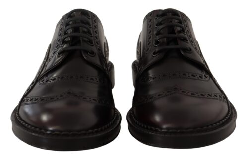1990190.jpg Dolce & Gabbana Purple Oxford wingtip kingad