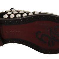 Dolce & Gabbana Mustad Kristallidega Pidulikud Paelkingad