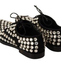 Dolce & Gabbana Mustad Kristallidega Pidulikud Paelkingad
