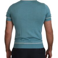 2472023.jpg Dolce & Gabbana sinine meeste polo T-särk V-kaelusega