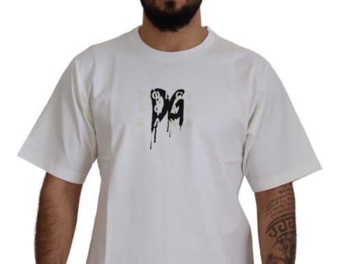 Dolce & Gabbana Valge logo T-särk