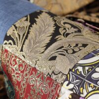 Dolce & Gabbana mitmevärviline kahekordse nööbireaga bleiser