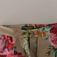 2849646.jpg Dolce & Gabbana Beežid pidulikud kõrge vöökohaga püksid
