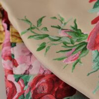 2849649.jpg Dolce & Gabbana Beežid pidulikud kõrge vöökohaga püksid