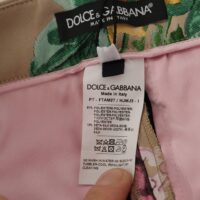 2849653.jpg Dolce & Gabbana Beežid pidulikud kõrge vöökohaga püksid