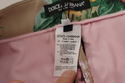 2849653.jpg Dolce & Gabbana Beežid pidulikud kõrge vöökohaga püksid