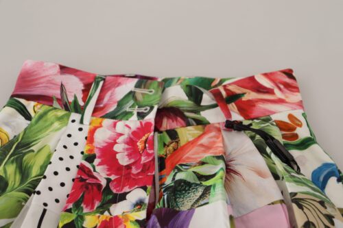 Dolce & Gabbana mitmevärvilised kõrge vöökohaga hot pants lühikesed püksid