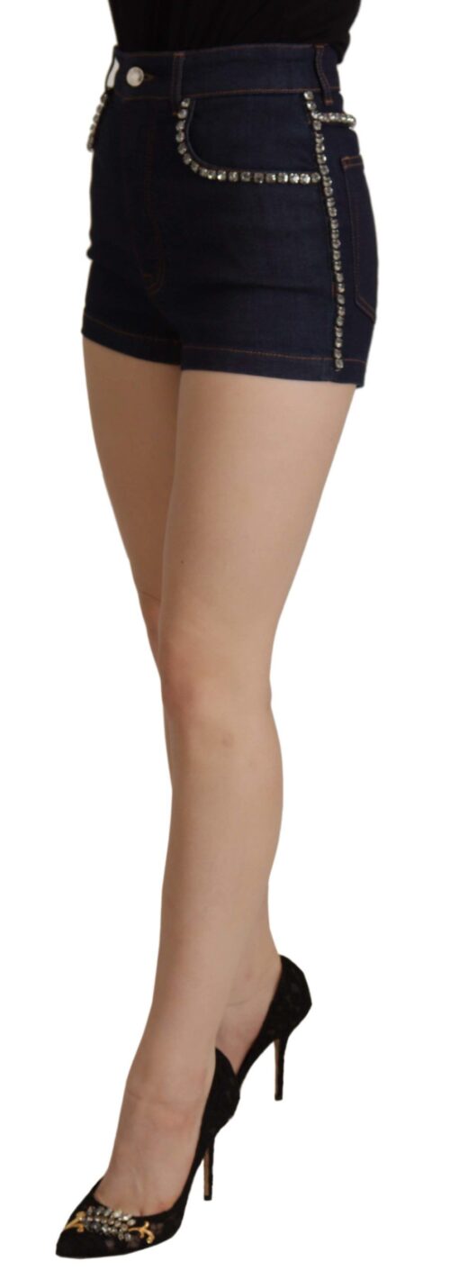 Dolce & Gabbana sinised Hot Pants lühikesed püksid