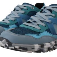 Dolce & Gabbana sinakashallid ja mustad sportlikud madalad tossud