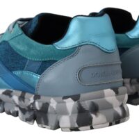 Dolce & Gabbana sinakashallid ja mustad sportlikud madalad tossud