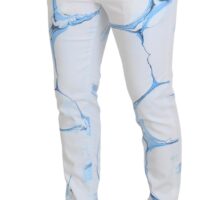 Dolce & Gabbana valged skinny teksapüksid