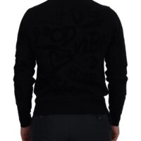 2986044.jpg Dolce & Gabbana Must logomustriga crewneck pullover-kampsun