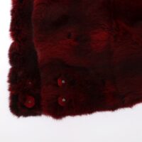 Dolce & Gabbana Bordeaux kapuutsiga sall-müts