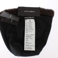 Dolce & Gabbana Pruun naiste beanie müts