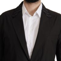 Dolce & Gabbana must ühe nööbireaga bleiserjakk