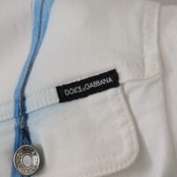 Dolce & Gabbana Valge logo tikandiga teksatagi