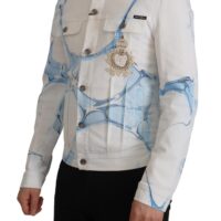 Dolce & Gabbana Valge logo tikandiga teksatagi