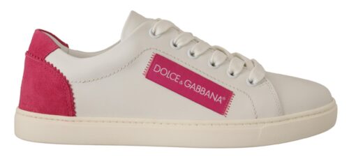 Dolce & Gabbana valge-roosad madalad tossud