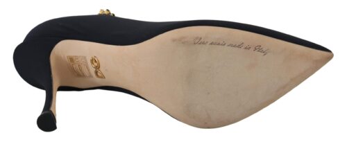 Dolce & Gabbana Mustad Mary Jane sokk-kontsakingad