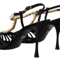 3582159.jpg Dolce & Gabbana Mustad T-rihmaga sandaalid