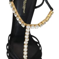 3582164.jpg Dolce & Gabbana Mustad T-rihmaga sandaalid