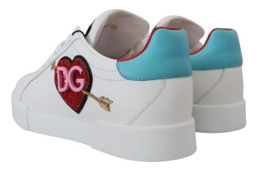 3582476.jpg Dolce & Gabbana valged Portofino tossud Logo Heart