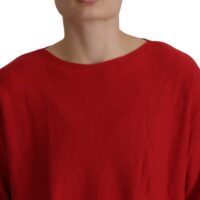 3663564.jpg Dolce & Gabbana punane ümara kaelusega pullover-kampsun
