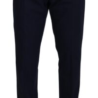 3958064.jpg Dolce & Gabbana sinised slim-fit chinos püksid