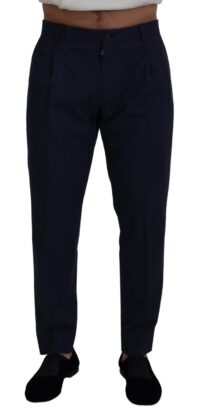 Dolce & Gabbana sinised slim-fit chinos püksid