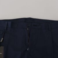 3958071.jpg Dolce & Gabbana sinised slim-fit chinos püksid