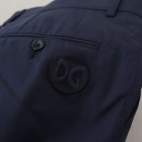 3958072.jpg Dolce & Gabbana sinised slim-fit chinos püksid