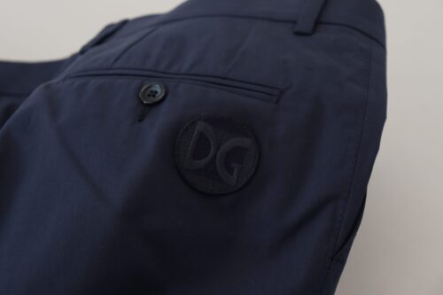 3958072.jpg Dolce & Gabbana sinised slim-fit chinos püksid