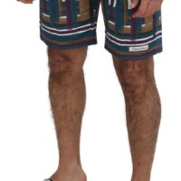 3958175.jpg Dolce & Gabbana mitmevärvilised triibulised šortsid