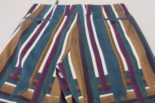 3958178.jpg Dolce & Gabbana mitmevärvilised triibulised šortsid