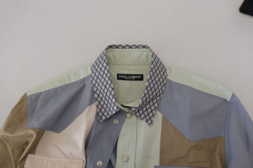 Dolce & Gabbana Multicolor slim särk