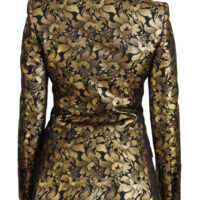 Dolce & Gabbana must-kuldne žakaar bleiser-mantel