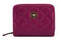 Versace Purple bifold zip-around rahakott