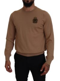 Dolce & Gabbana beež pullover Crown Logo