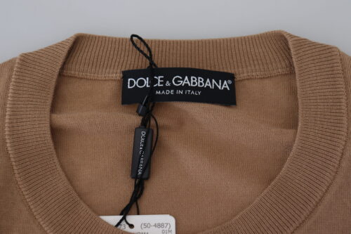 4120293.jpg Dolce & Gabbana beež pullover Crown Logo