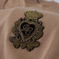 4120295.jpg Dolce & Gabbana beež pullover Crown Logo
