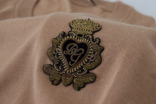 4120295.jpg Dolce & Gabbana beež pullover Crown Logo
