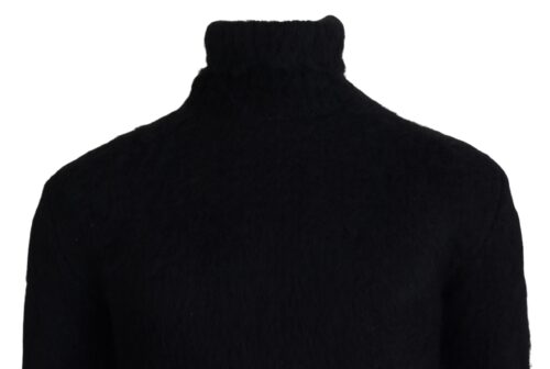 Dolce & Gabbana Must/kuldne kõrge kaelusega pullover-kampsun