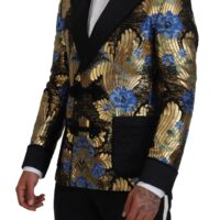 4120911.jpg Dolce & Gabbana Kuldne kahekordse nööpkinnisega bleiser