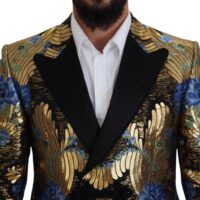 4120913.jpg Dolce & Gabbana Kuldne kahekordse nööpkinnisega bleiser