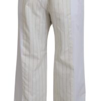 4121305.jpg Dolce & Gabbana valged triibulised pidulikud püksid