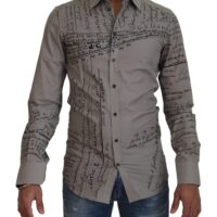 4122279.jpg Dolce & Gabbana Hall trükimustriga slim triiksärk GOLD